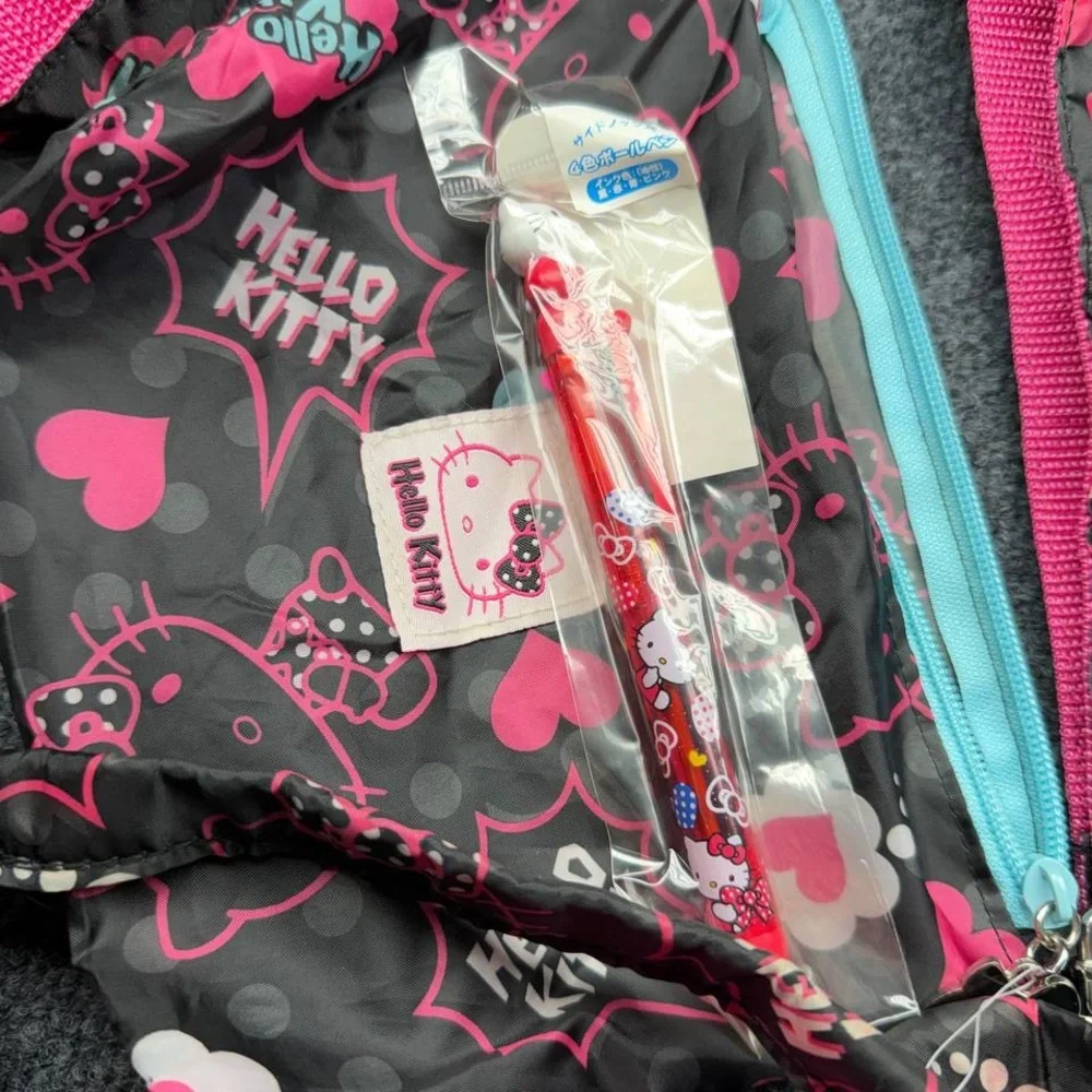 Hello Kitty Black and Pink Baby Bag
